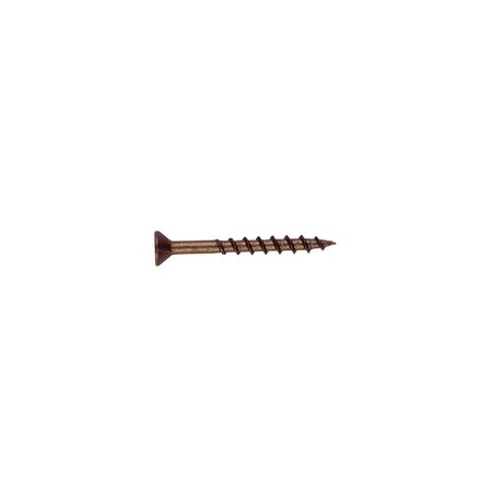 GRIP-RITE Wood Screw, 1 in, Zinc Yellow Bugle Head Phillips Drive 1GS1